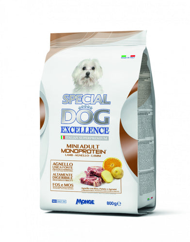 Special Dog Excellence Mini 800g Monoprotein Bárány