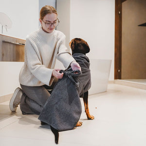 Hunde-Dog bathrobe Riga