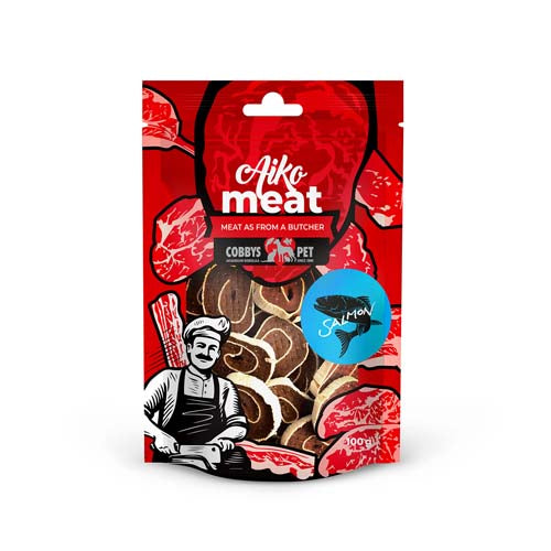 COBBYS PET AIKO Meat lazac sushi 100g