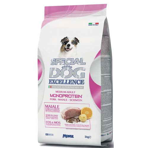 Special Dog Excellence Monoprotein Medium Adult Disznóhús és Burgonya 3kg