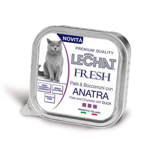 Monge LeChat Fresh Kacsás Konzerv Alutasak Felnőtt Macskák Számára 100g