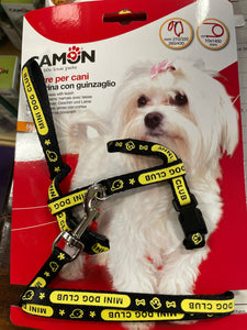 Camon Cagnolini Hám és Póráz Szett Vegyes Színekben 10x1400mm