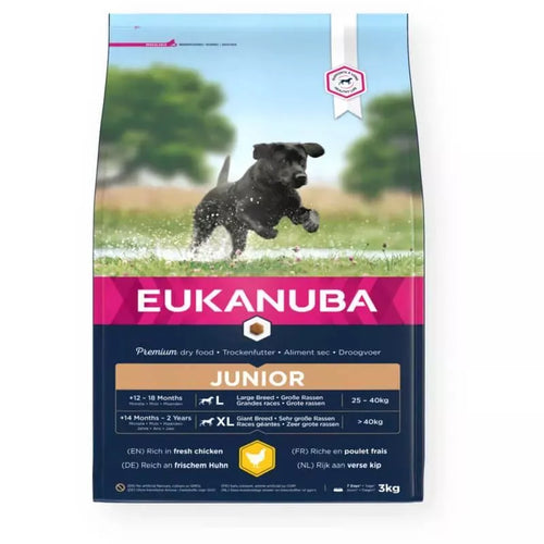 Eukanuba Junior Large Száraz Kutyatáp 3kg