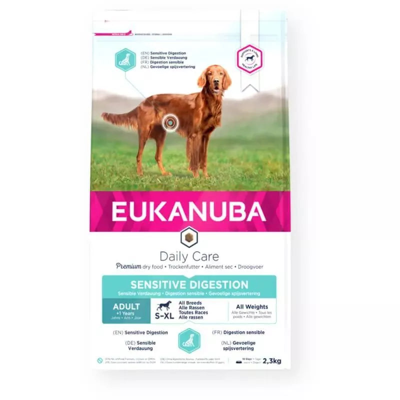 Eukanuba Daily Care Sensitive Digestion Száraz Kutyatáp 2.3kg