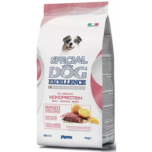 Monge Special Dog Excellence Monoprotein Marhahús-táp 3kg