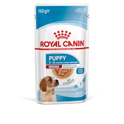 Royal Canin Puppy Alutasak Közepes Méretű Kölyökkutyák Számára 140g