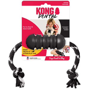 Dog toy KONG® Extreme Dental with rope